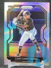 2021 Panini Prizm Rookie Silver Parallel #8 Luis Campusano Padres